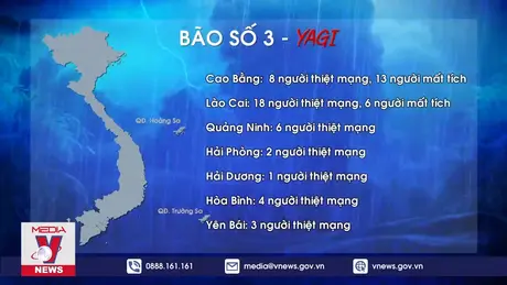 Đã có đã có 68 người thiệt mạng, mất tích do bão lũ