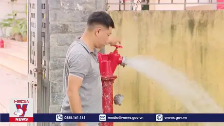 Hàng nghìn ngõ nhỏ ở Hà Nội được lắp trụ nước chữa cháy