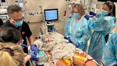 Cấp cứu kịp thời cho bệnh nhi người nước ngoài bị sốc tim