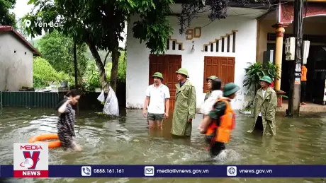 Yên Bái di dời hơn 60 hộ dân do Thủy điện Thác Bà xả lũ