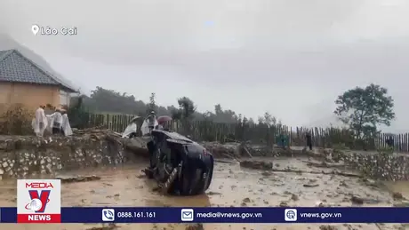 Đã có 14 người thiệt mạng do lũ quét, sạt lở đất tại Lào Cai