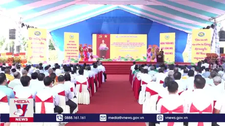 An Giang công bố Thoại Sơn đạt chuẩn huyện nông thôn mới nâng cao