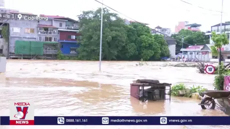 Cao Bằng kiểm tra công tác khắc phục thiệt hại do ngập lụt