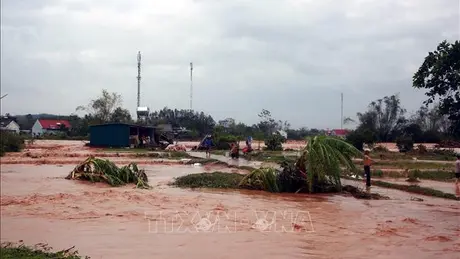 Vỡ tràn đập ở Tiên Yên, Quảng Ninh do lũ dâng cao