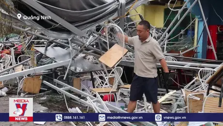 Ngành du lịch Quảng Ninh thiệt hại nặng do bão số 3