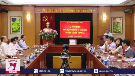 Ban Kinh tế Trung ương phát động ủng hộ quyên góp bão số 3