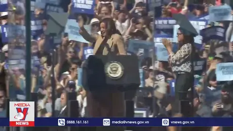 Ứng cử viên Kamala Harris công bố cương lĩnh tranh cử