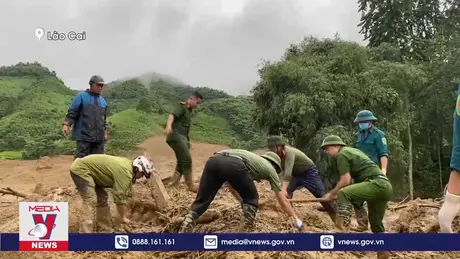 Lũ ống, lũ quét vùi lấp toàn bộ thôn Làng Nủ nơi có 35 hộ dân