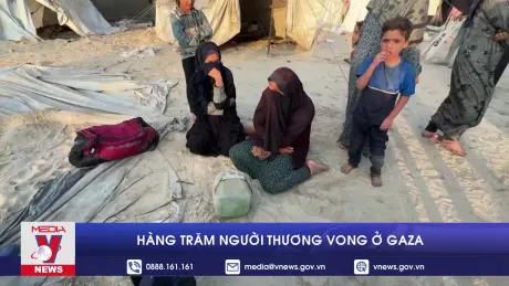 Hàng trăm người thương vong ở Gaza