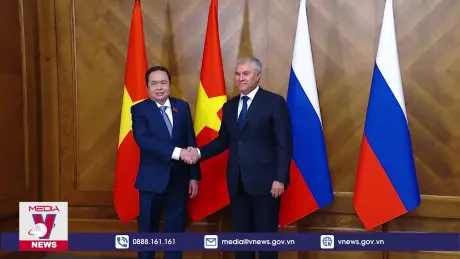 Chủ tịch Quốc hội hội đàm với Chủ tịch Duma Quốc gia Nga