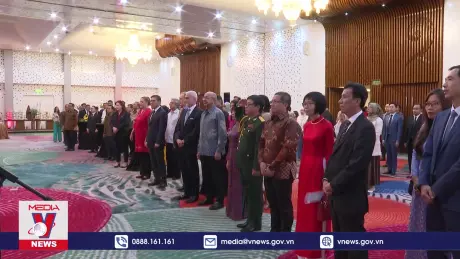 Trang trọng lễ kỷ niệm 79 năm Quốc khánh tại Indonesia