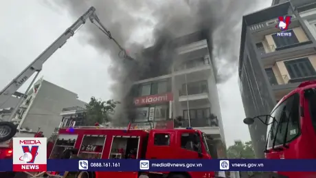 Bắc Ninh cứu được 7 người trong hỏa hoạn