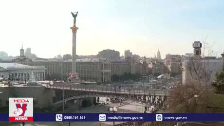 Ngoại trưởng Mỹ và Anh thăm Ukraine