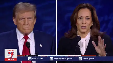 Màn tranh luận trực tiếp đầu tiên giữa hai ứng cử viên Tổng thống Mỹ