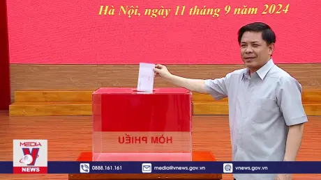 Đảng ủy Khối các cơ quan Trung ương ủng hộ đồng bào khắc phục hậu quả bão số 3