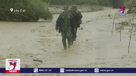 Khẩn trương khắc phục hậu quả lũ ống, lũ quét tại huyện Bảo Yên