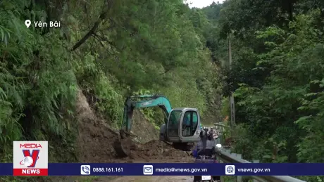 Mù Cang Chải tập trung khắc phục hậu quả hoàn lưu bão số 3