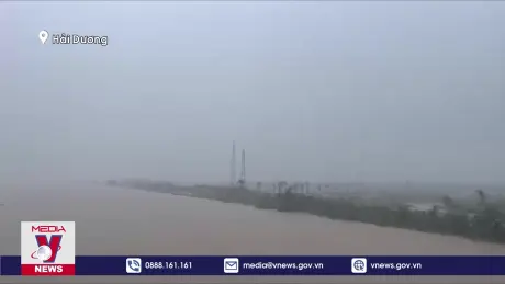 Phát lệnh báo động 3 trên hệ thống sông Thái Bình