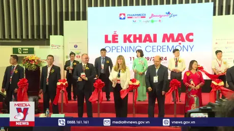 Khai mạc Triển lãm y tế quốc tế Việt Nam 2024