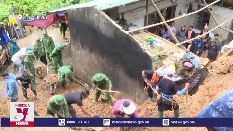 Huy động tối đa nhân lực, phương tiện tìm kiếm các nạn nhân thôn Làng Nủ