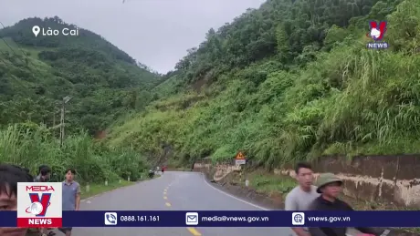 Lào Cai tiếp tục xảy ra 2 vụ sạt lở đất 