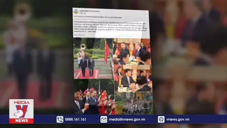 Truyền thông Lào ca ngợi mối quan hệ Việt Nam-Lào