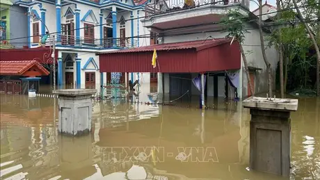 [CẬP NHẬT]: Diễn biến mưa lũ, ngập lụt miền Bắc