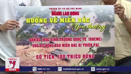 Cả nước hướng về người dân vùng lũ