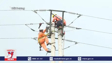 Trên 90% khách hàng Hải Dương đã được cung cấp điện trở lại