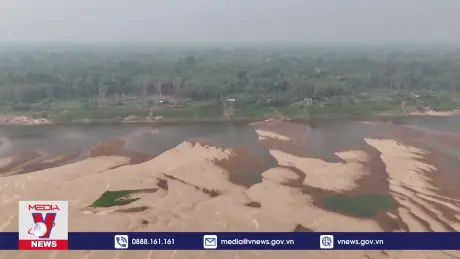 Các cộng đồng sống ven sông ở Brazil khốn khổ vì thiếu nước