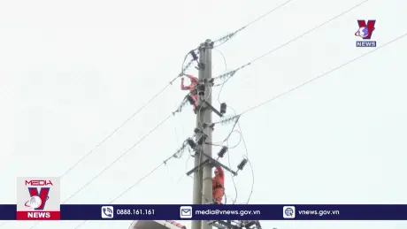 Thái Bình cấp điện trở lại cho 100% khách hàng