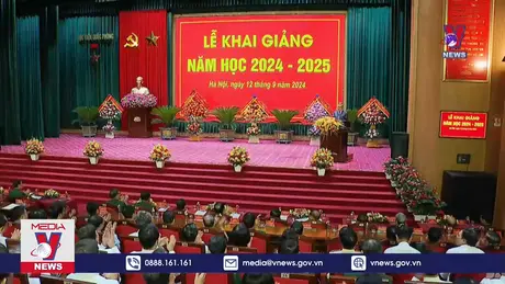 Tổng Bí thư, Chủ tịch nước dự khai giảng Học viện Quốc phòng