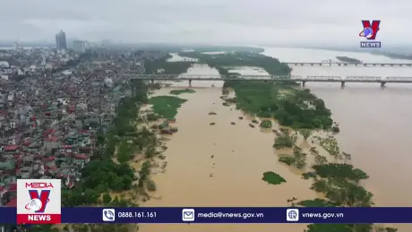 Hệ thống đê sông vẫn đảm bảo an toàn