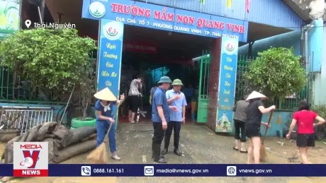 Thái Nguyên khắc phục hậu quả thiên tai