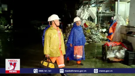 Hà Nội bảo đảm an toàn điện tại các điểm ngập úng