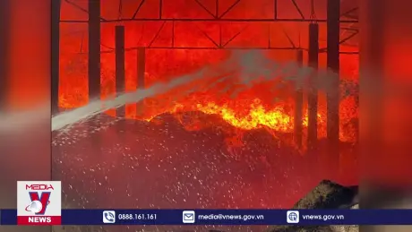 Hà Tĩnh dập tắt hỏa hoạn cứu hơn 100 tấn lúa