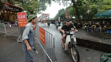 Từ 15 giờ ngày 13/9, Hà Nội khôi phục giao thông qua cầu Long Biên, cầu Đuống 
