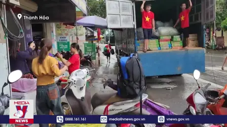 Nhân dân Thanh Hóa chia sẻ với đồng bào vùng thiên tai