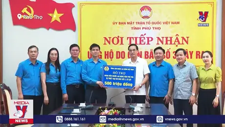 Tổng liên đoàn lao động Việt Nam hỗ trợ người lao động bị ảnh hưởng bởi bão số 3