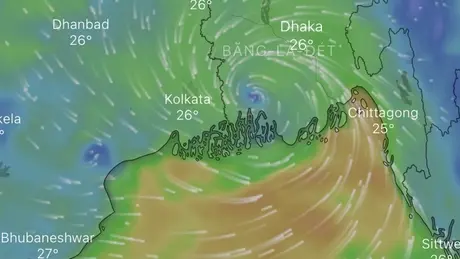 Tàn dư bão Yagi bất ngờ mạnh lên thành áp thấp nhiệt đới
