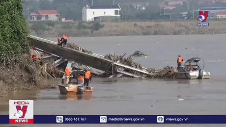 Vụ sập cầu Phong Châu (Phú Thọ): Tìm thấy 1 nạn nhân 