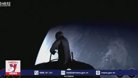 Nhóm du hành vũ trụ tư nhân trở về Trái Đất