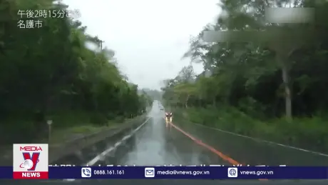 Bão Bebinca chuẩn bị đổ bộ Nhật Bản và Trung Quốc