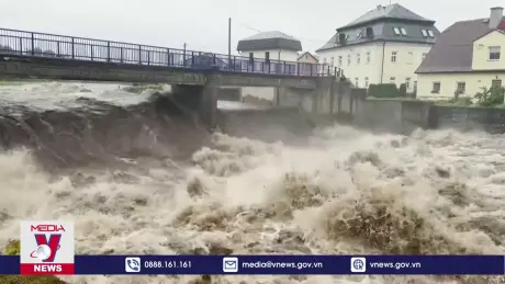 Mưa lũ nghiêm trọng tại Trung và Đông Âu