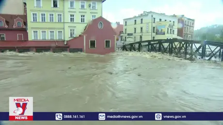 Bão Boris hoành hành ở Trung và Đông Âu