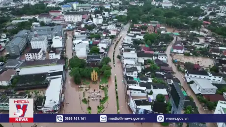 Thái Lan lập trung tâm quốc gia ứng phó lũ lụt