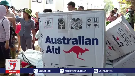 Yên Bái khẩn trương trao quà hỗ trợ đến người dân 