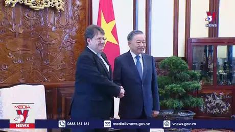 Tổng Bí thư, Chủ tịch nước tiếp đại sứ Áo trình Quốc thư