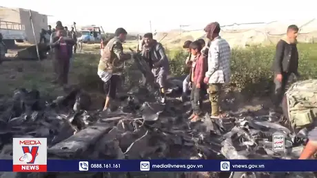 Houthi bắn hạ máy bay không người lái của Mỹ