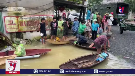 Hà Nội còn khoảng 23.000 người sơ tán vì ngập lụt